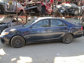 2003 TOYOTA CAMRY LE NAVY BLUE 2.4L AT Z16258